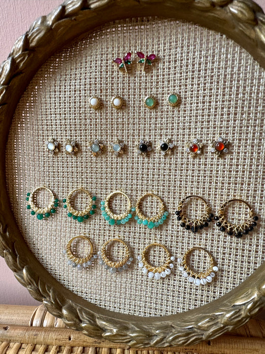 Orecchini Mignon colorati