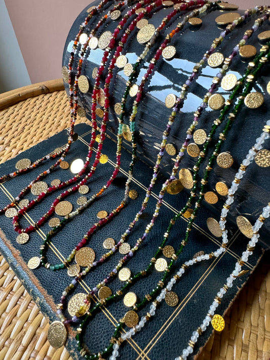 Collane lunghe monetine