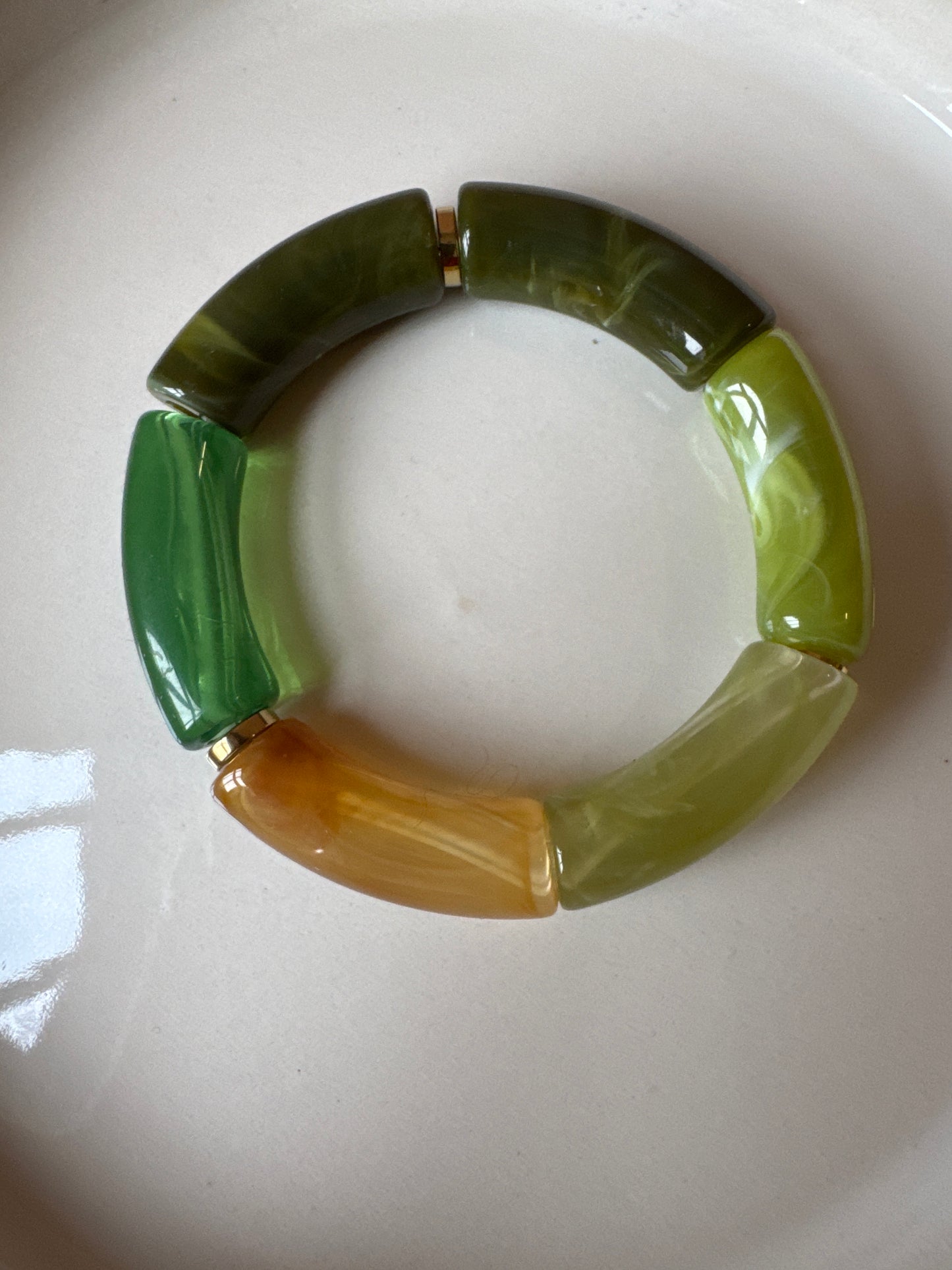Bracciali elastici in resina