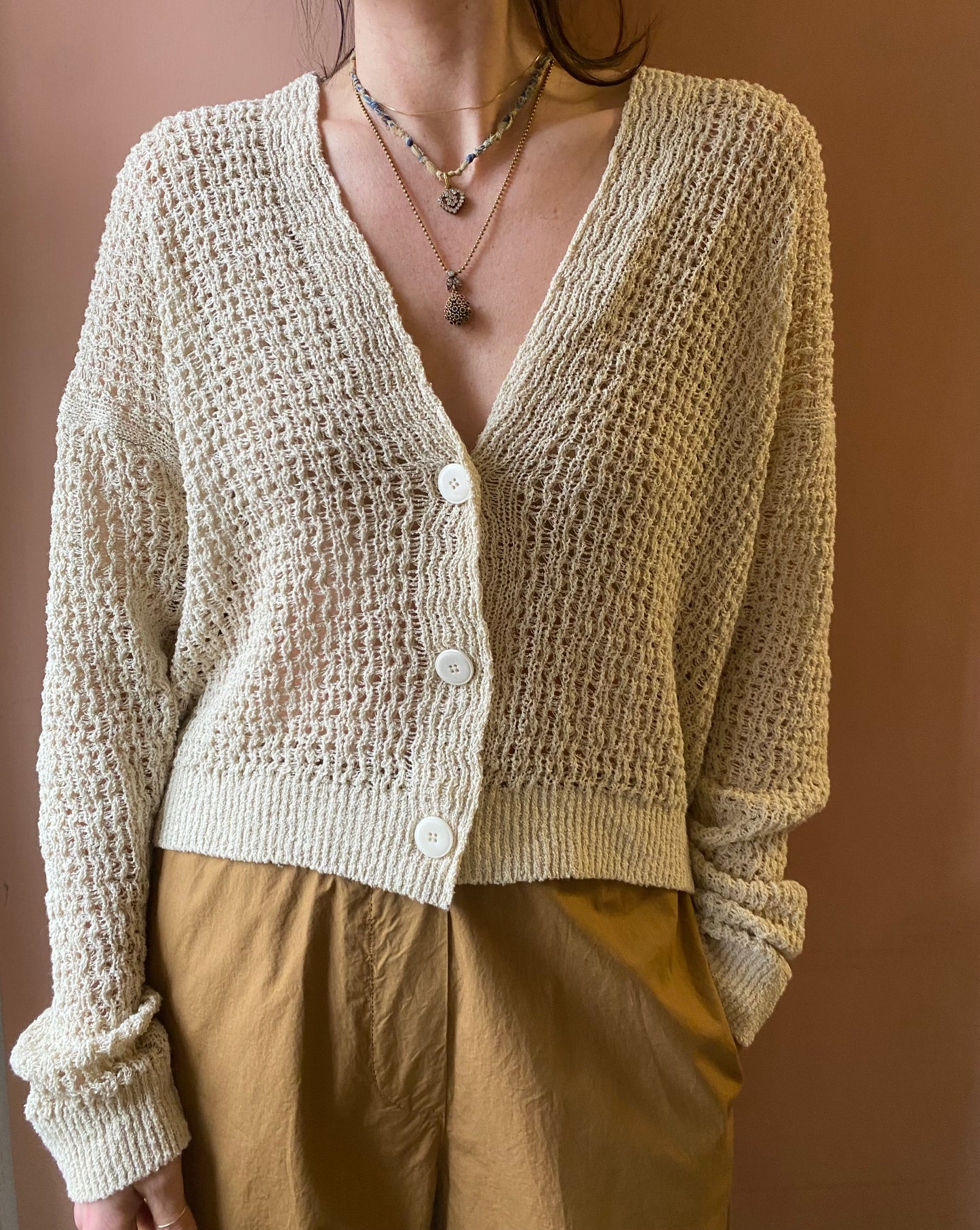 Cardigan Perla Pomandère