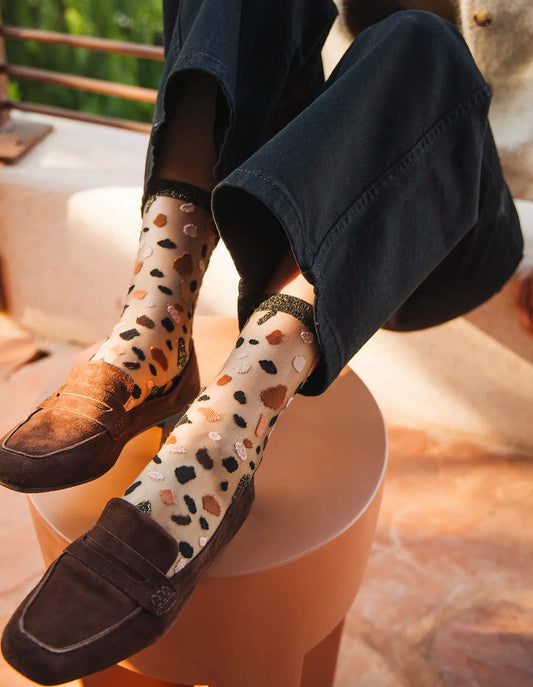 Calze Lac givré brune Atelier St Eustache