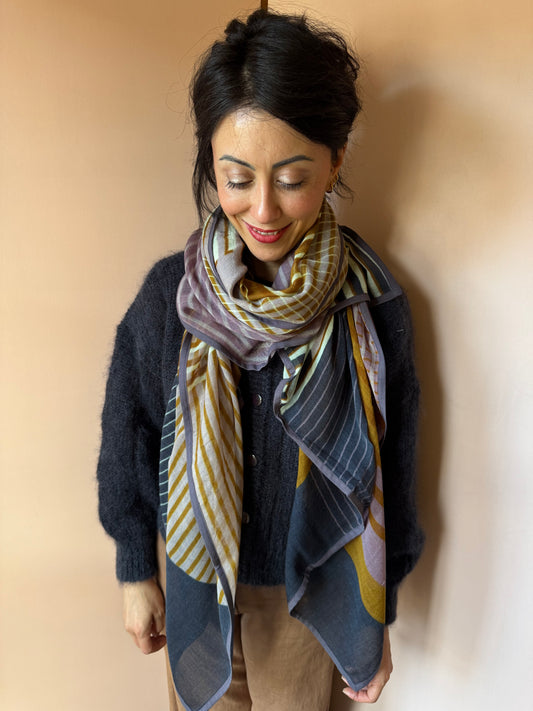 Sciarpa Dania Mustard SHALLS