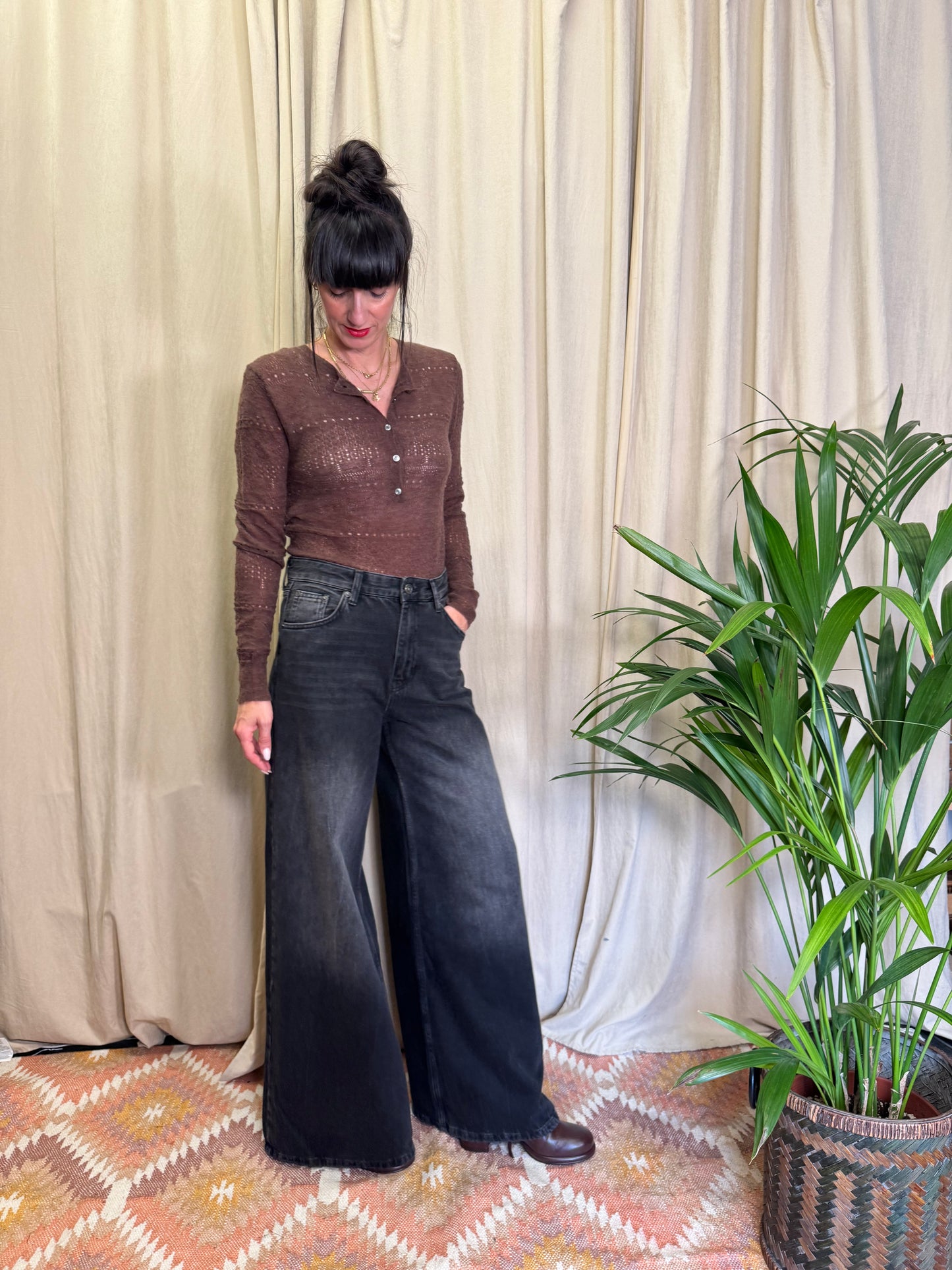 Jeans grigio Ottod’ame