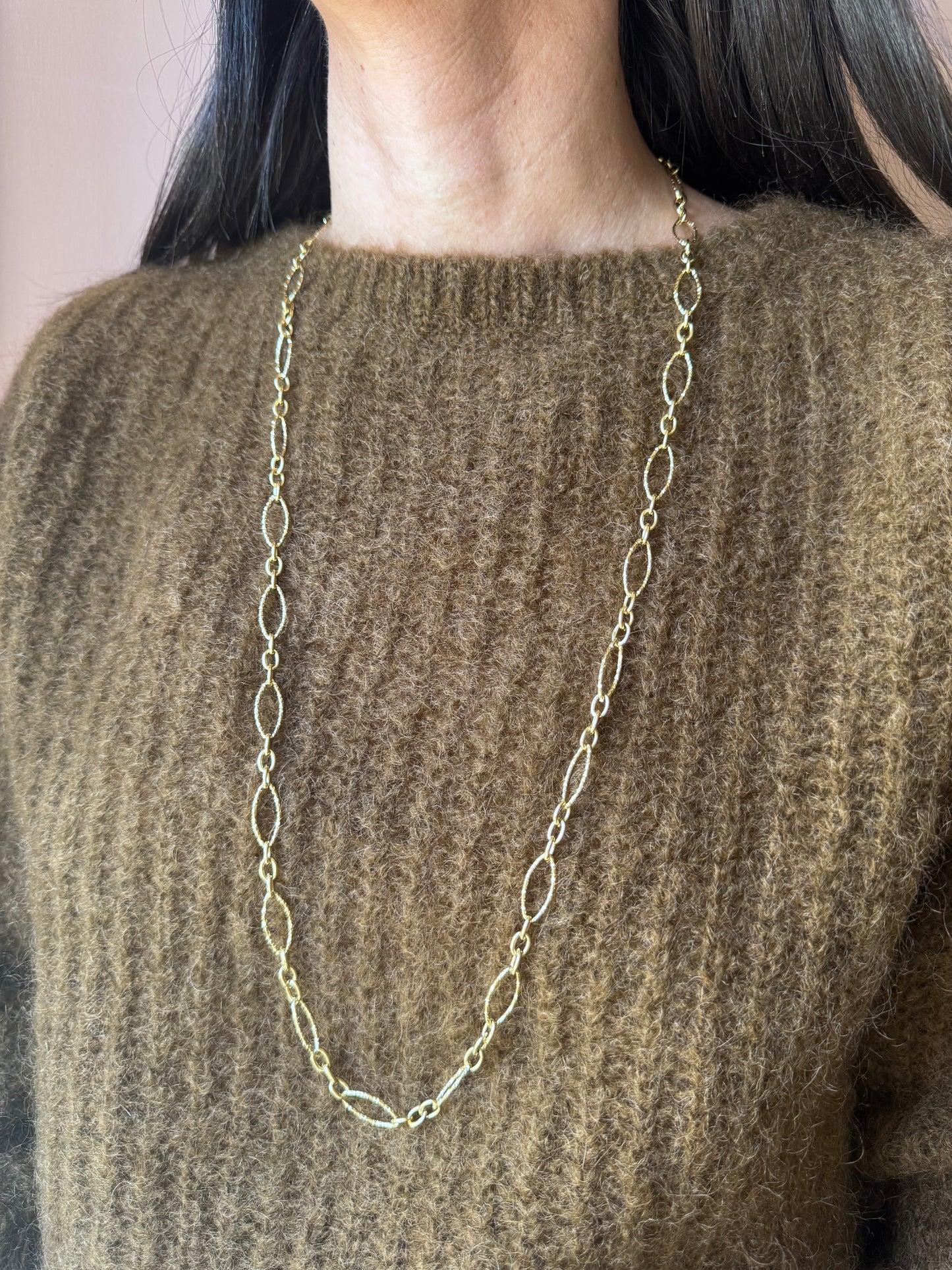 Collana lunga MANDORLA
