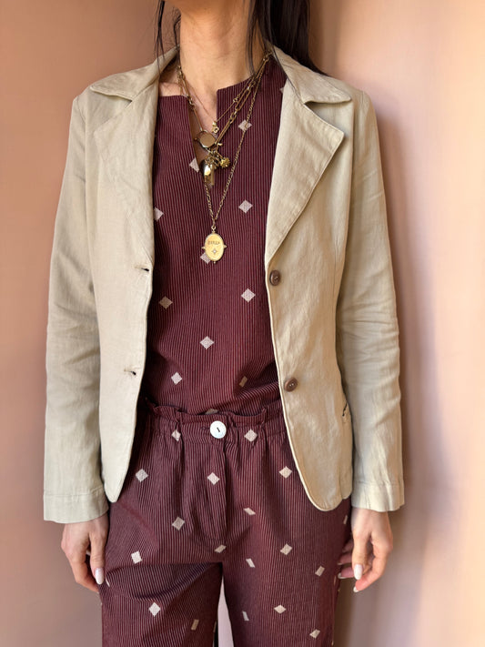 Giacca beige BottegaChilometriZero