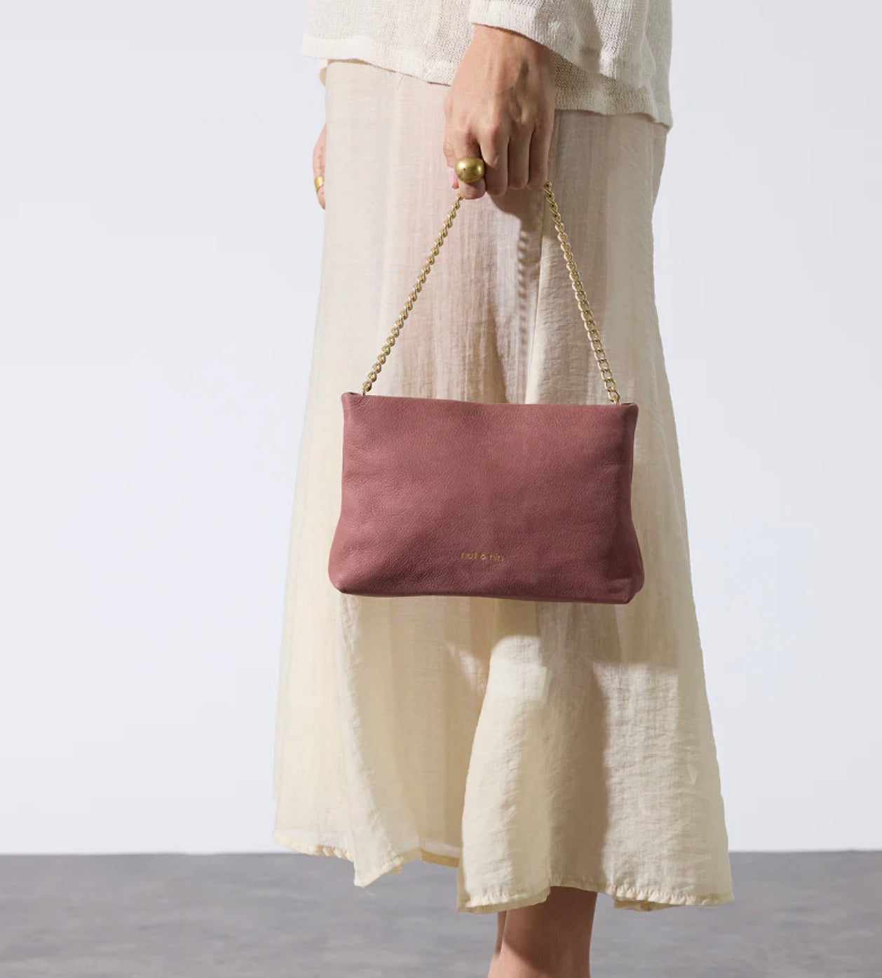 Borsa Molly Bois de rose Nat&nin