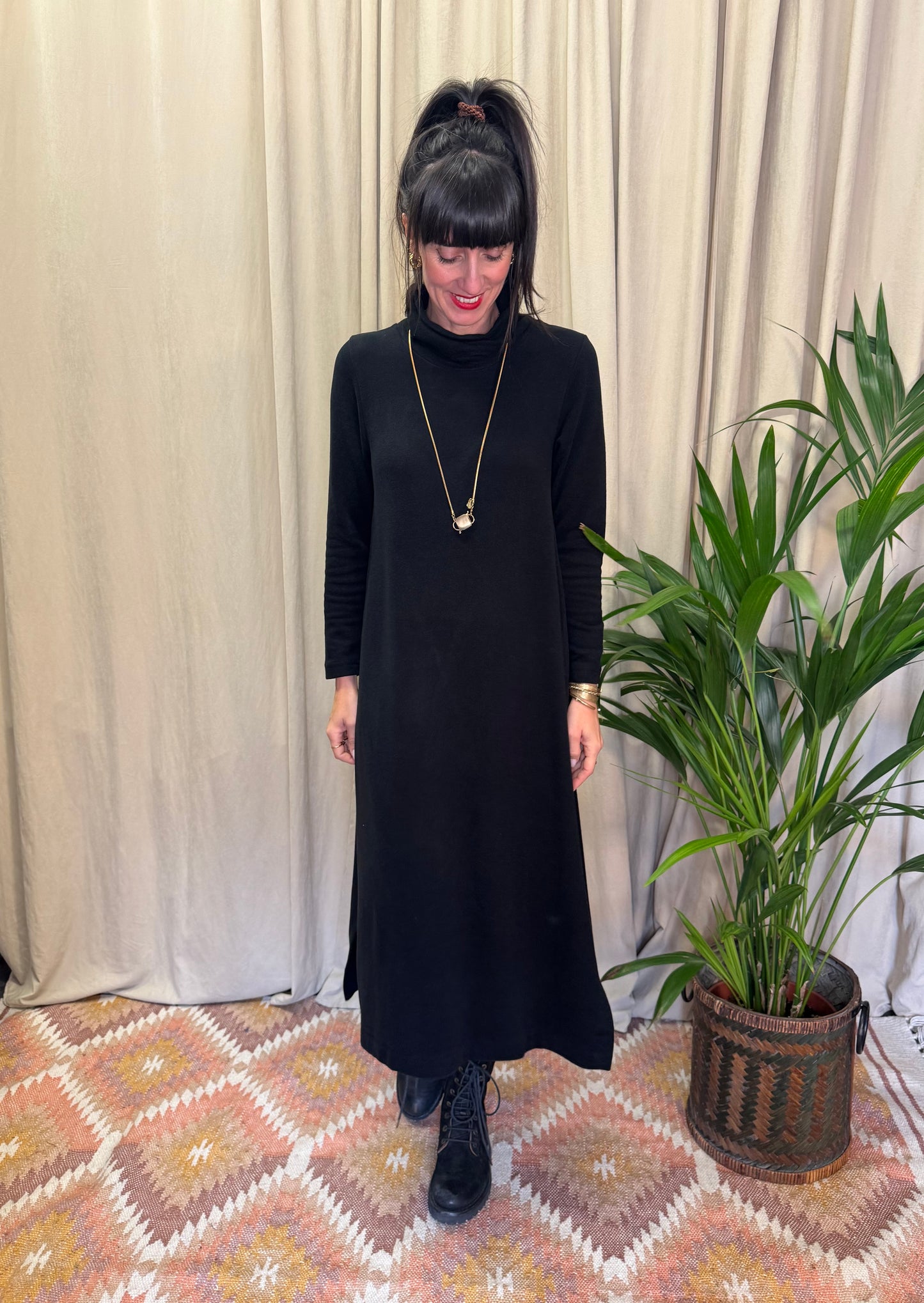 Abito Tosca nero MamaB