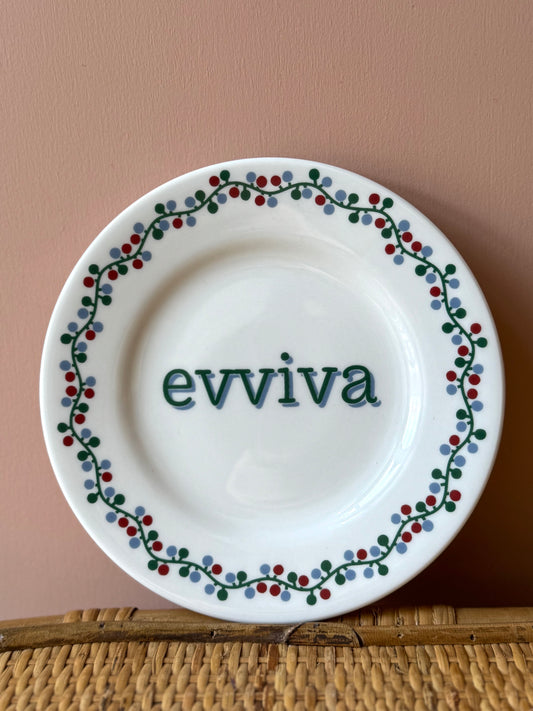 Piatto ILARIA.I “Evviva”