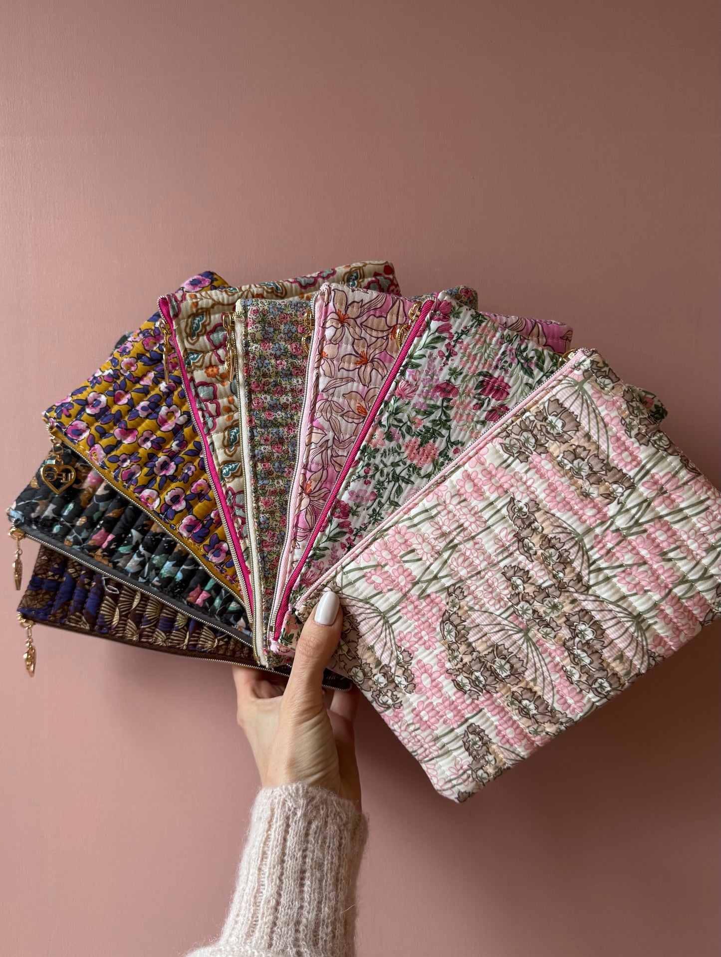 Pochette floreale tg.S