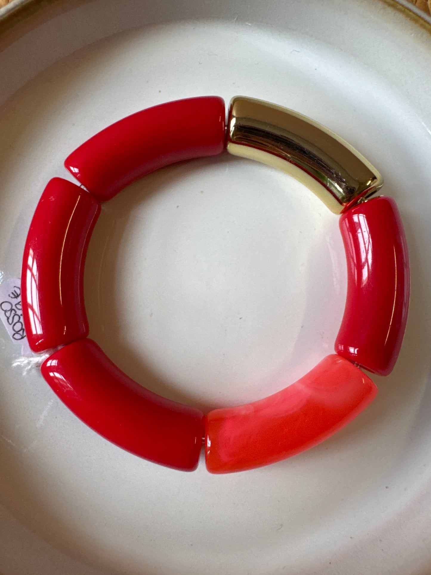 Bracciali elastici in resina