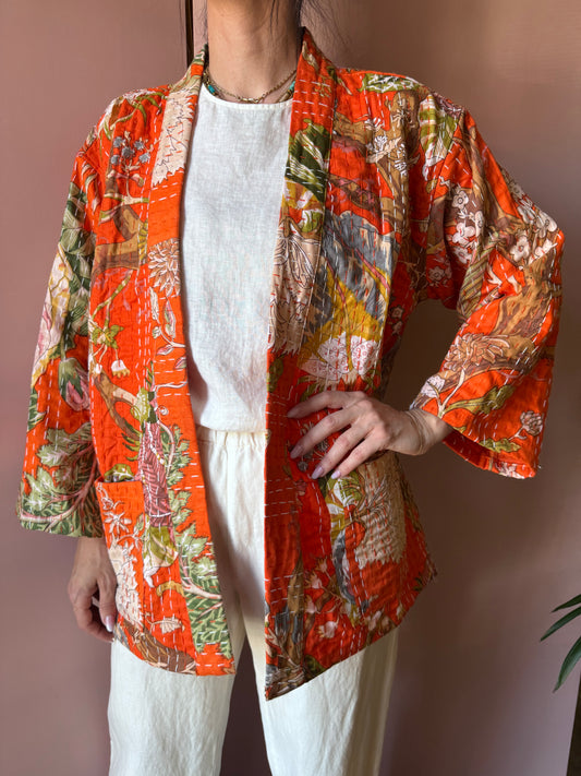 Giacca/Kimono arancio taglia unica
