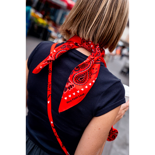 Petit foulard bandana Mon Petit Leon