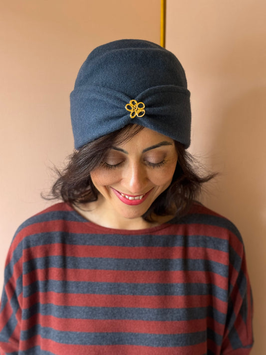 Cappello Alva asfalto Ariane Lespire