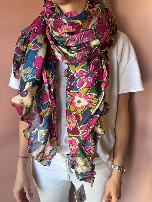 Sciarpa fioritura Colores