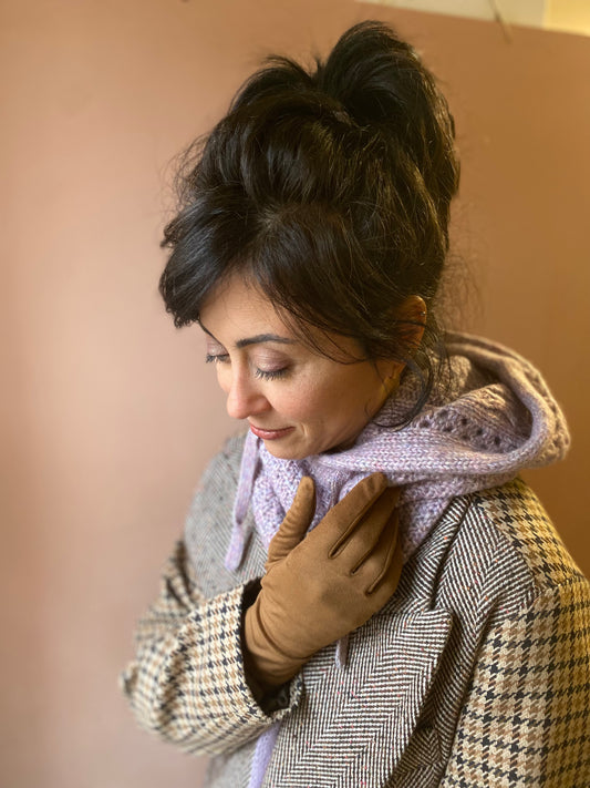 Guanti effetto scamosciato 6 COLORI