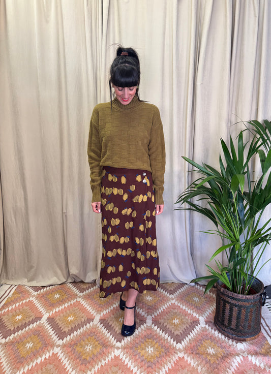 Gonna tulipani marrone NiceThings