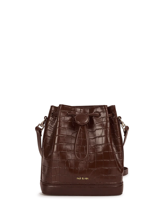 Borsa Norah effetto coccodrillo Nat&Nin