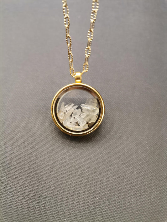 Collana lunga oblò