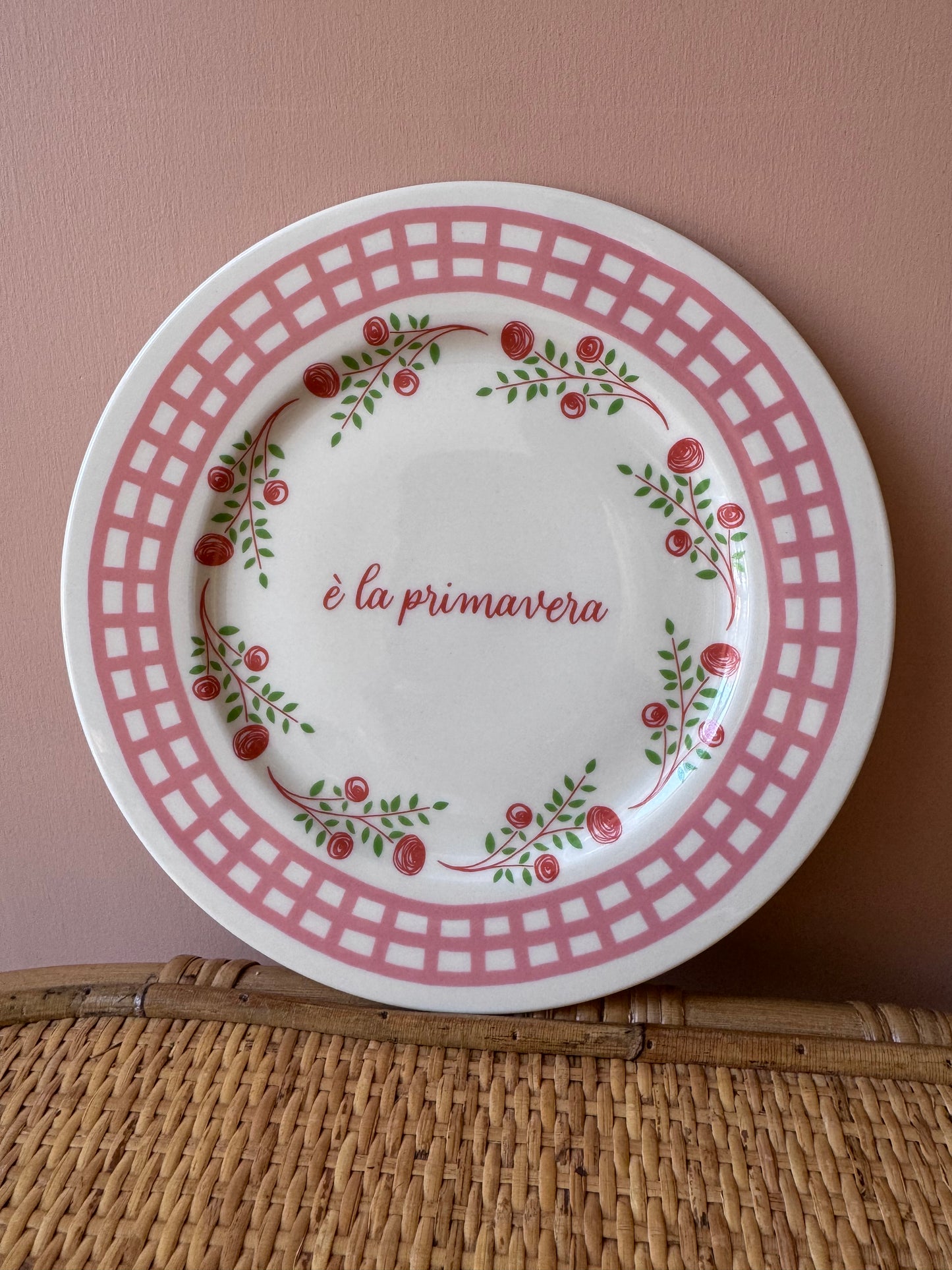 Piatto ILARIA.I “é la primavera”