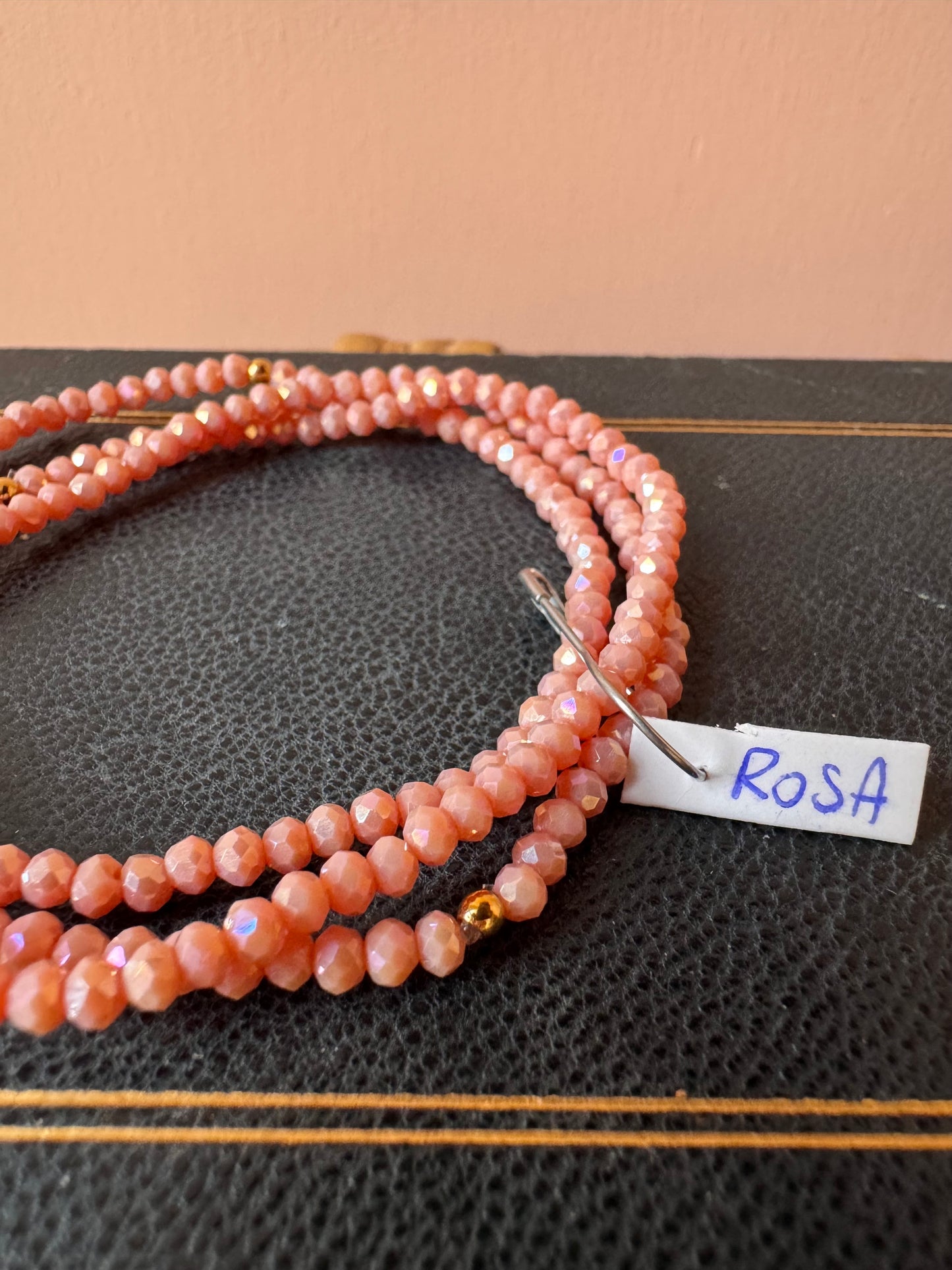 Bracciali cristallini elastici