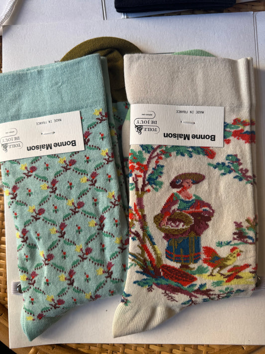 Calzini Bonne Maison & Toile de Jouy