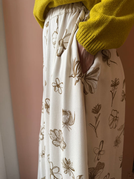 Gonna fiori olio BottegaChilometri Zero