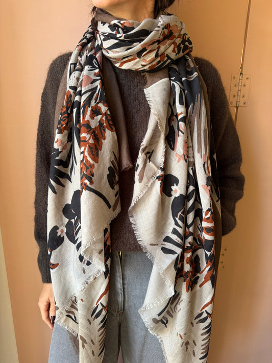 Sciarpa Dami cacao Pyaar