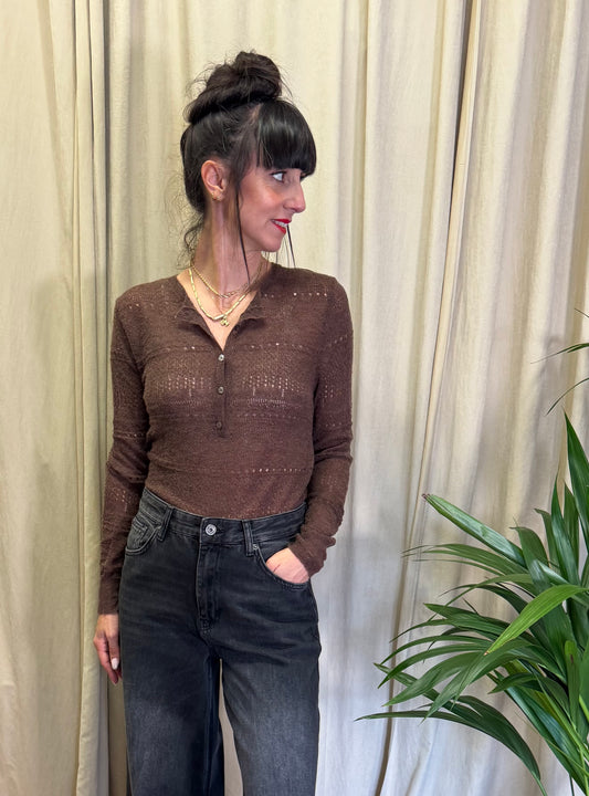 Maglia traforata Marista Louise Misha