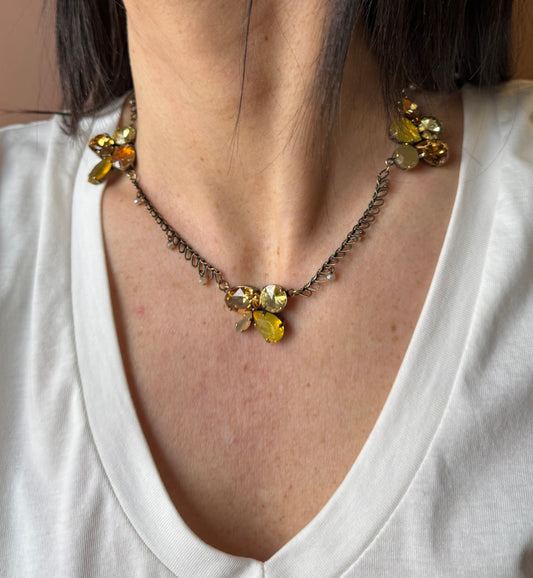 Girocollo Composé giallo Unique