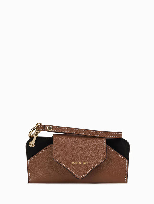 Porta occhiali Leo nocciola Nat&Nin