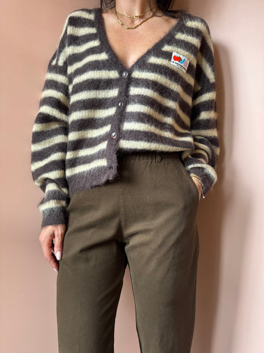 Pantaloni con elastico in vita cacao 4.10 BottegaChilometriZero