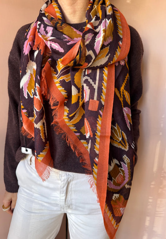 Sciarpa Jorgen caramel Inoui