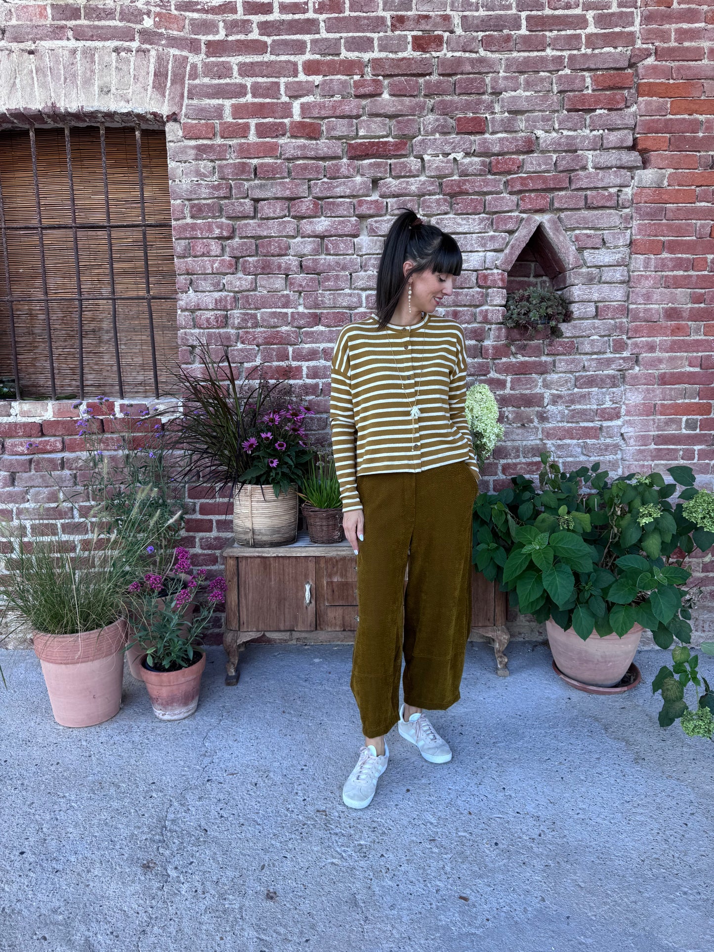 Pantaloni Rima Olio Mama B