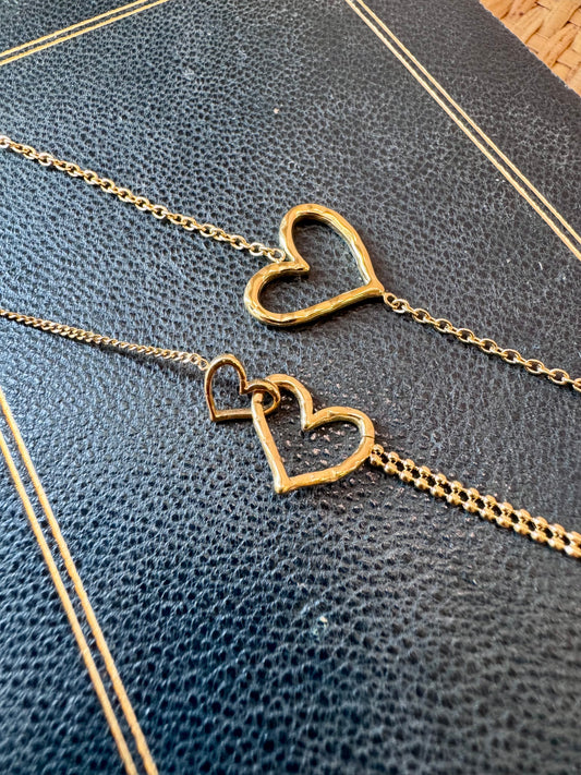 Bracciali cuore vuoto