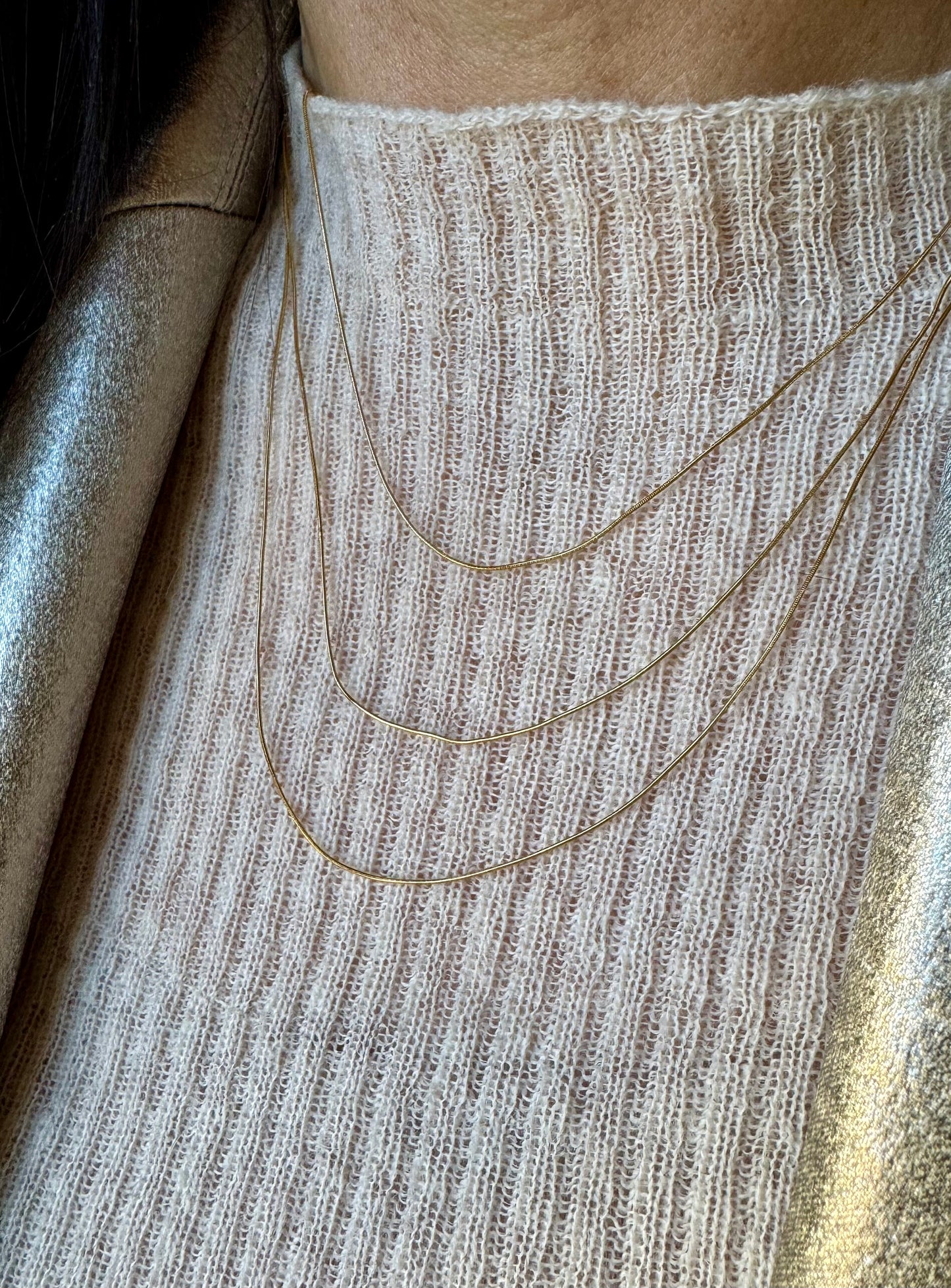 Collana Lampo multigiri