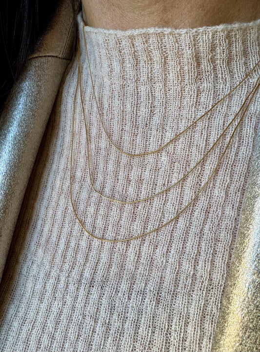 Collana Lampo multigiri