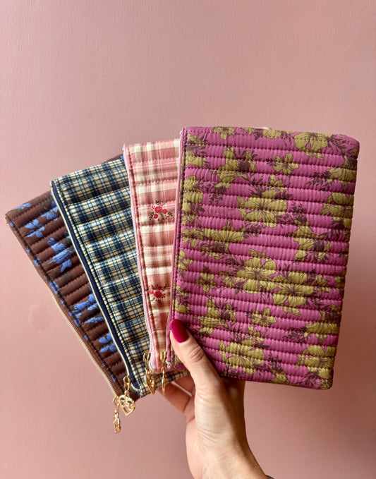 Pochette floreale tg.S