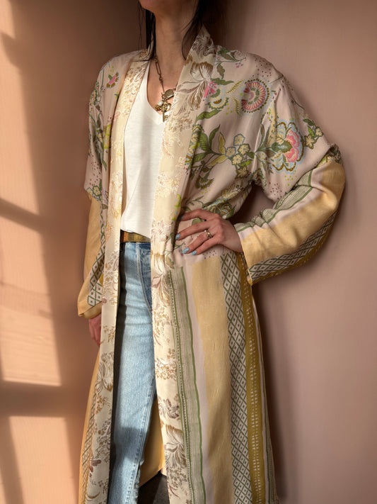 Kimono Wu Side fantasia Rosa