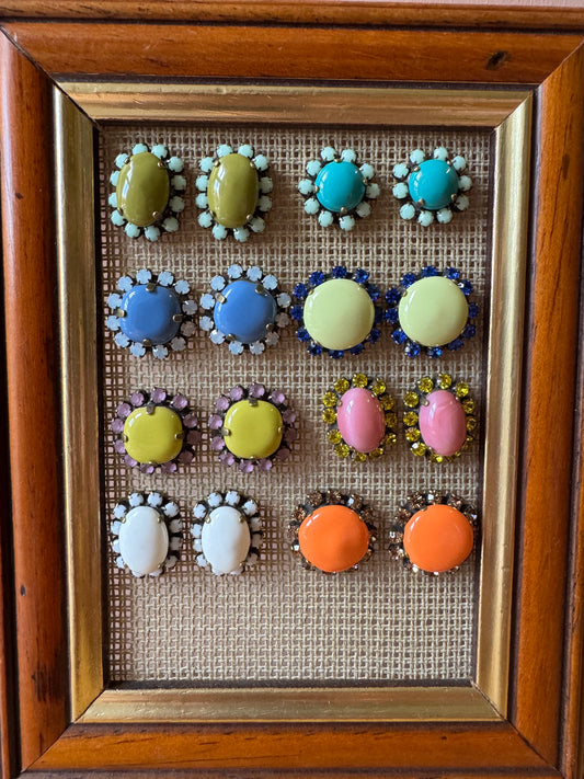 Orecchini smaltati Unique