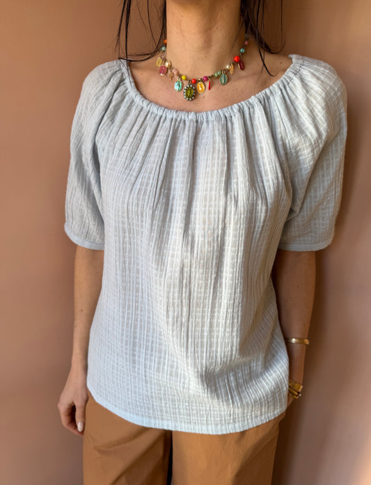 Blusa azzurro NiceThings