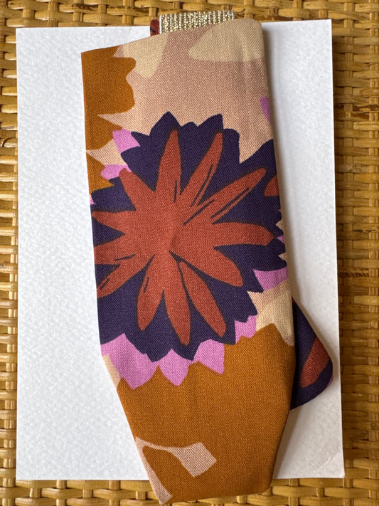 Fascia Bimba fiori viola Jolie Mouette