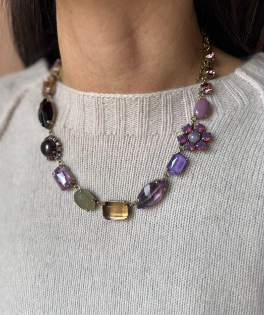 Girocollo viola Unique