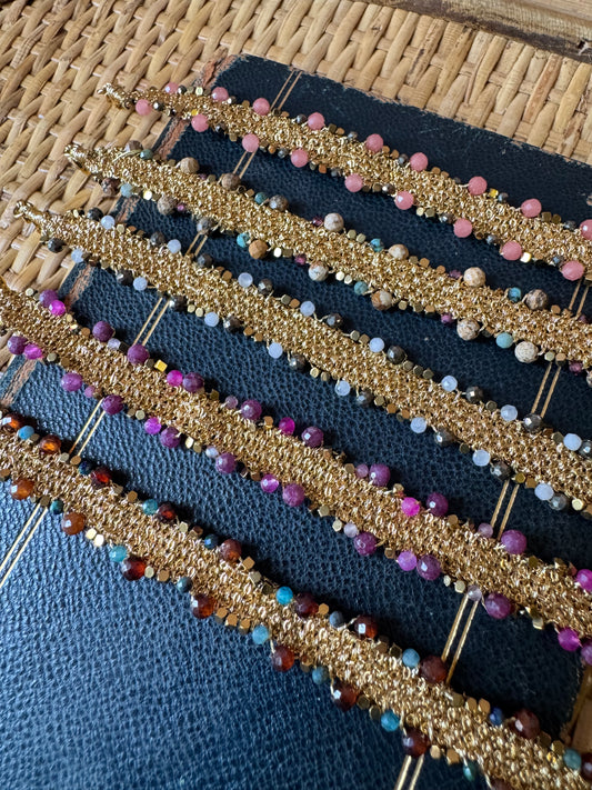 Bracciali intrecci altezza 0,8cm