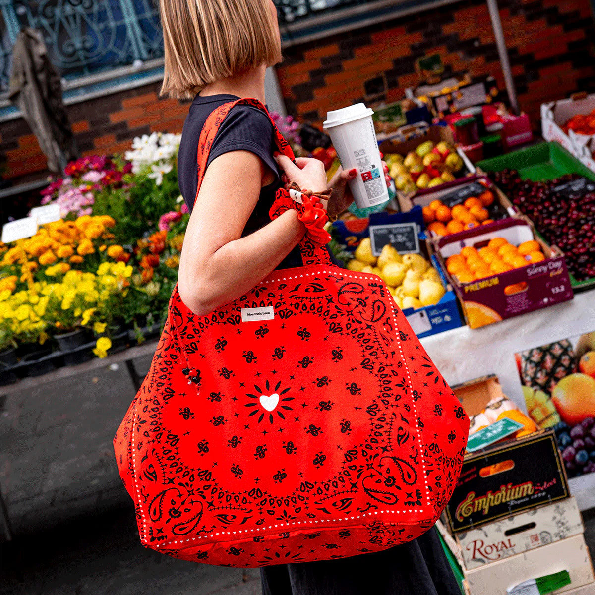 Borsa Mon Petit Leon “Bandana”