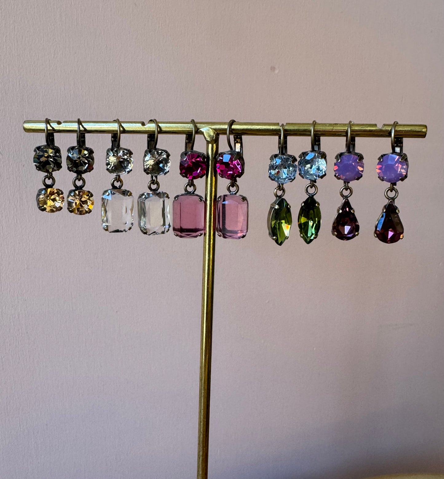 Orecchini con resine Unique