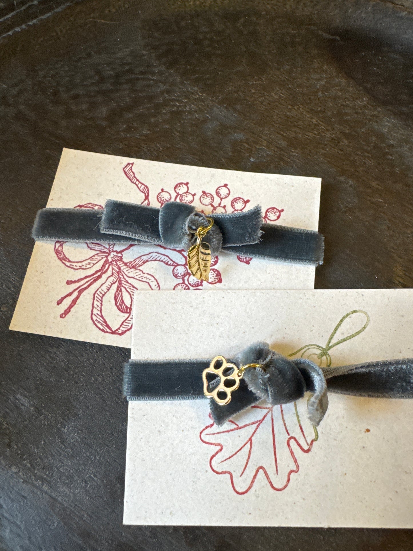 Bracciali in velluto Brioche Handmade