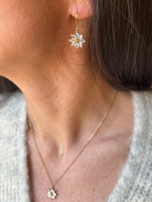 Orecchini Stella Alpina