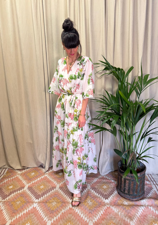 Abito fiori Wu Side