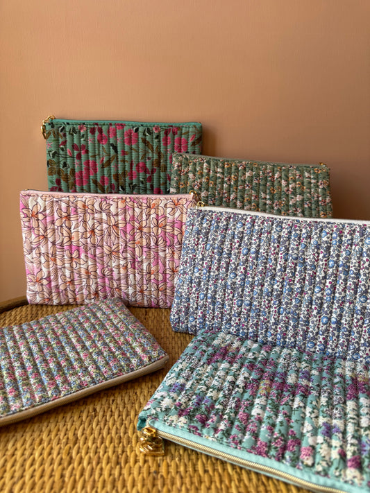 Pochette floreale tg.S