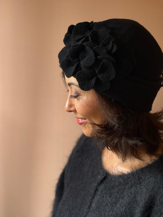 Cappello Fala nero Ariane Lespire